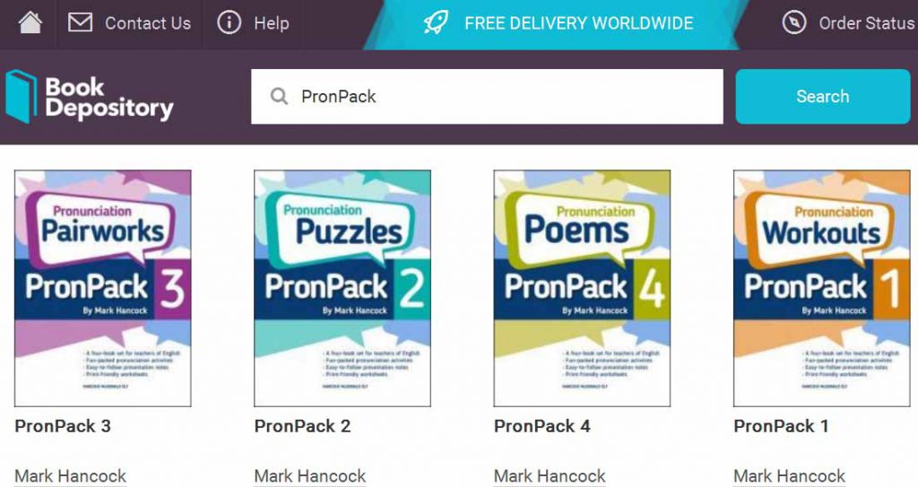 PronPack on The Book Depository